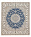 Tapis persan - Nain - 293 x 244 cm - bleu