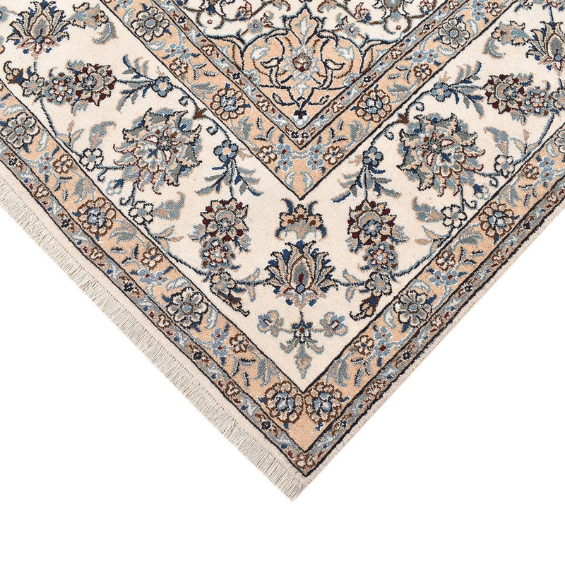 Tapis persan - Nain - 293 x 244 cm - bleu
