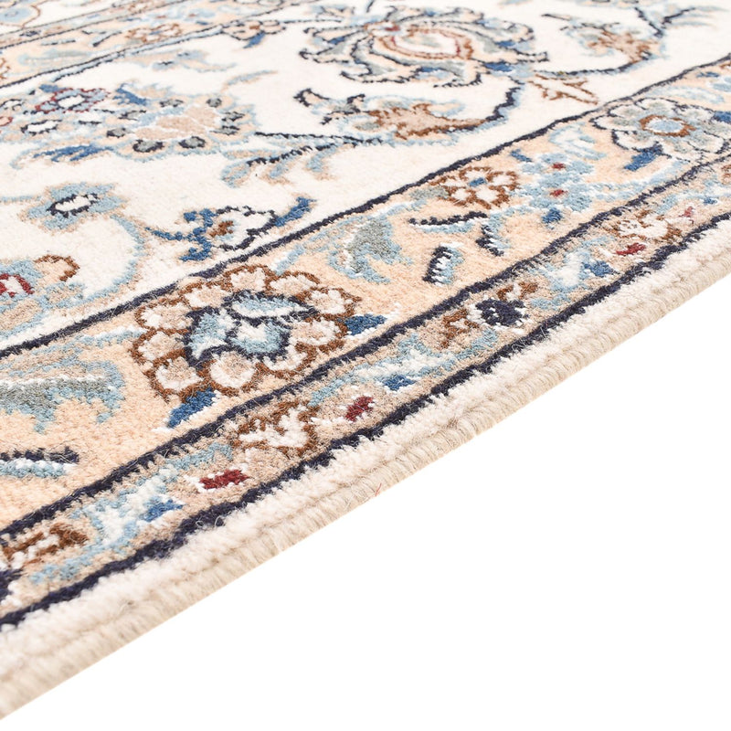 Tapis persan - Nain - 293 x 244 cm - bleu