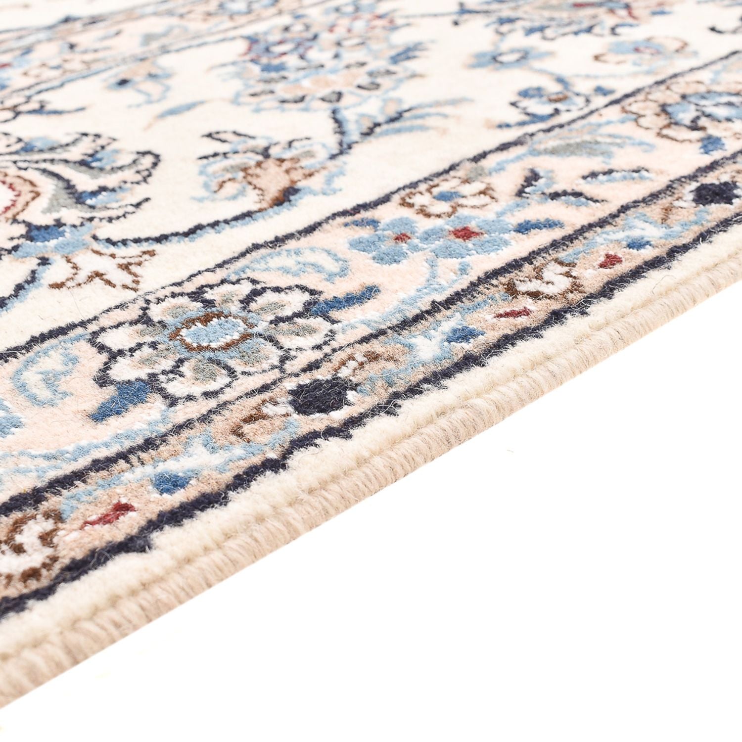 Tapis persan - Nain - 342 x 243 cm - beige clair