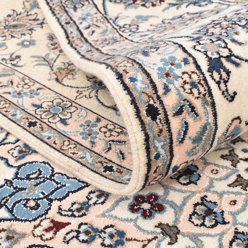 Tapis persan - Nain - 342 x 243 cm - beige clair