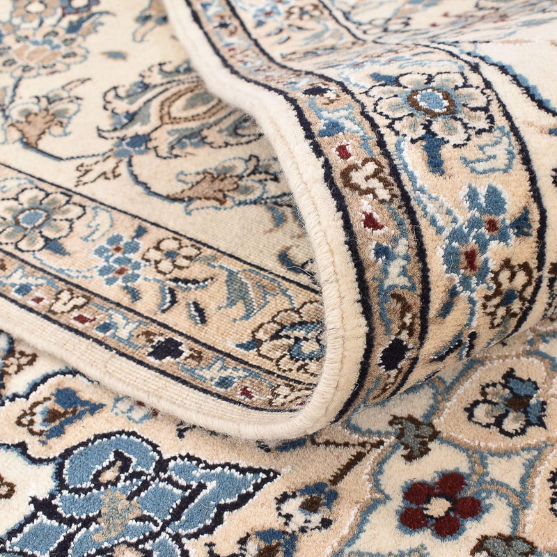 Tapis persan - Nain - 343 x 244 cm - beige clair