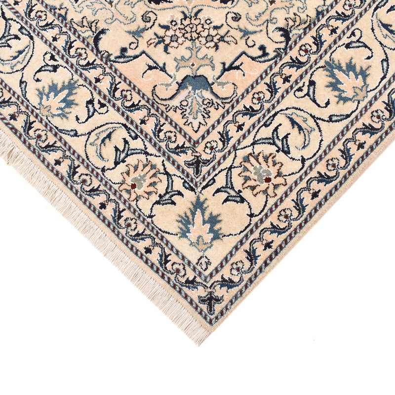 Tapis persan - Nain - 200 x 149 cm - bleu foncé