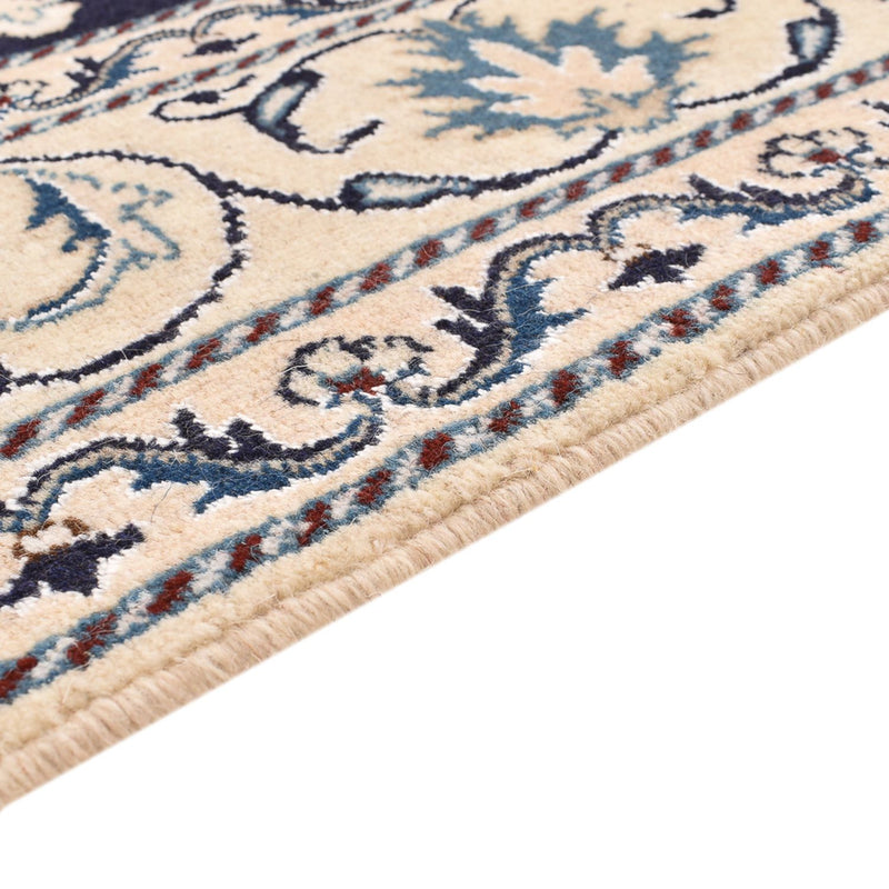 Tapis persan - Nain - 200 x 149 cm - bleu foncé