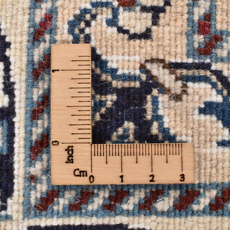 Tapis persan - Nain - 200 x 149 cm - bleu foncé