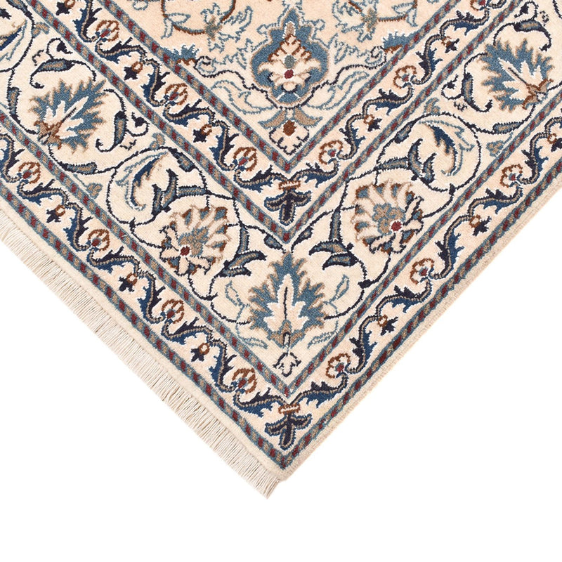 Tapis persan - Nain - 197 x 147 cm - beige clair