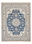 Tapis persan - Nain - 200 x 146 cm - bleu clair