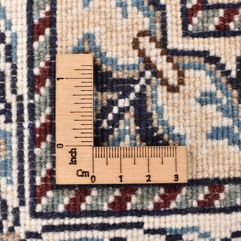 Tapis persan - Nain - 200 x 146 cm - bleu clair
