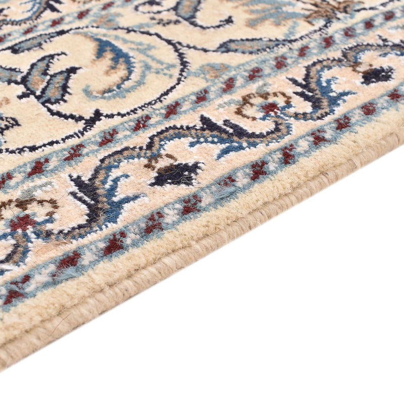 Tapis persan - Nain - 203 x 150 cm - bleu foncé