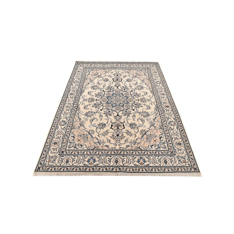 Tapis persan - Nain - 241 x 164 cm - beige clair