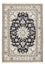 Tapis persan - Nain - 237 x 165 cm - bleu foncé