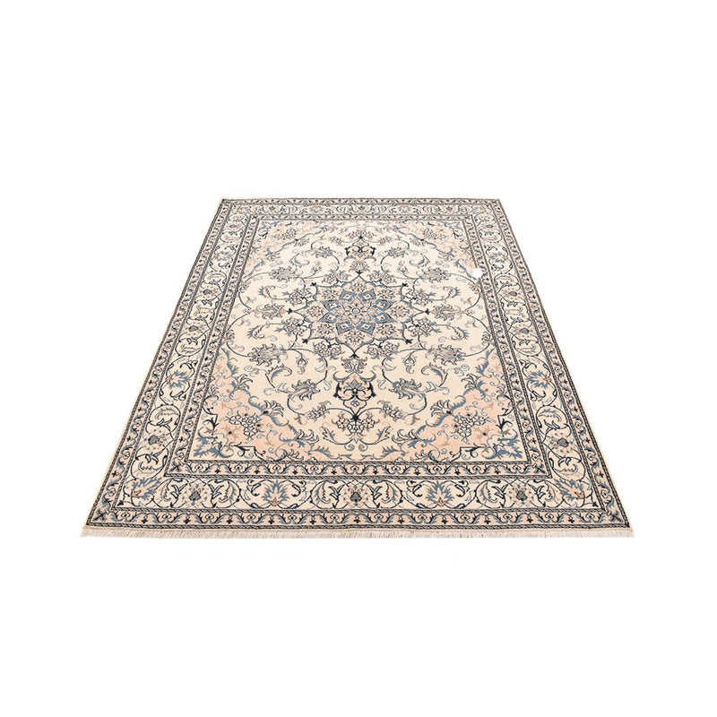 Tapis persan - Nain - 237 x 167 cm - beige clair