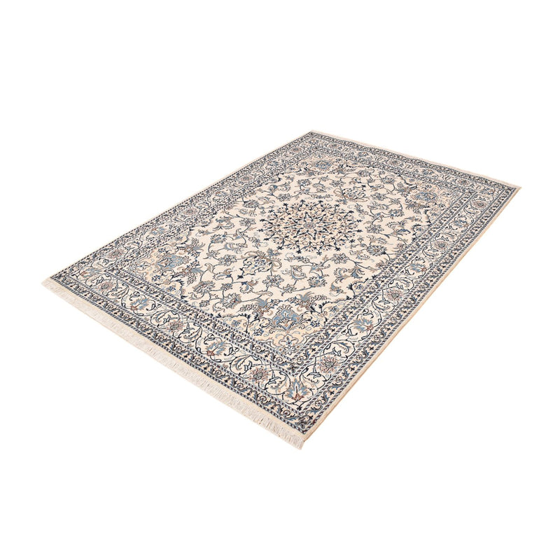Tapis persan - Nain - 237 x 163 cm - beige clair
