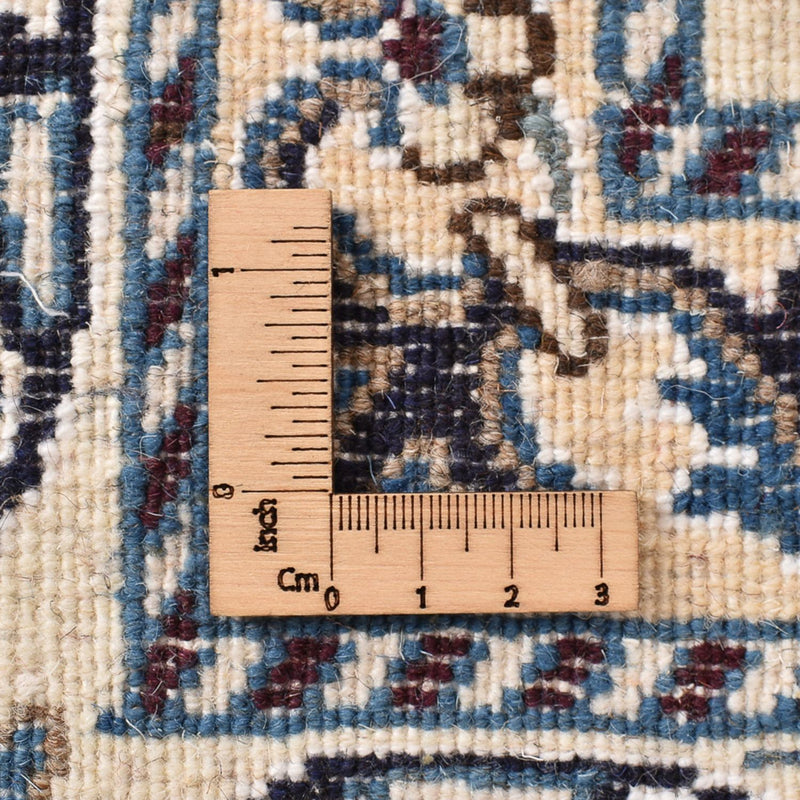 Tapis persan - Nain - 237 x 163 cm - beige clair