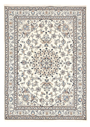 Tapis persan - Nain - 241 x 170 cm - beige clair