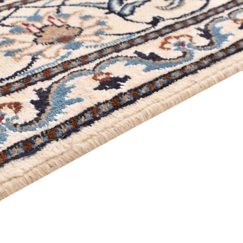 Tapis persan - Nain - 241 x 170 cm - beige clair