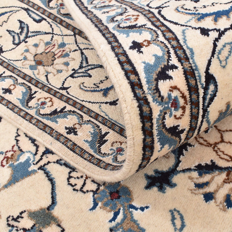 Tapis persan - Nain - 241 x 170 cm - beige clair