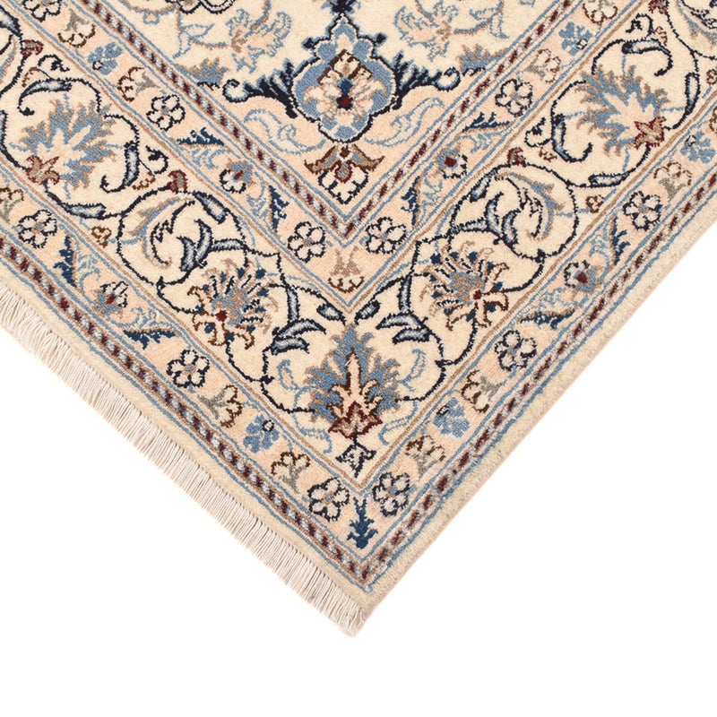 Tapis persan - Nain - 199 x 145 cm - bleu foncé