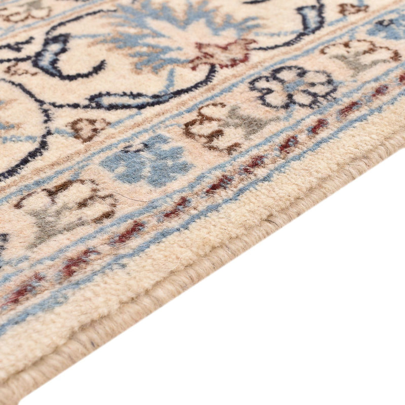 Tapis persan - Nain - 199 x 145 cm - bleu foncé