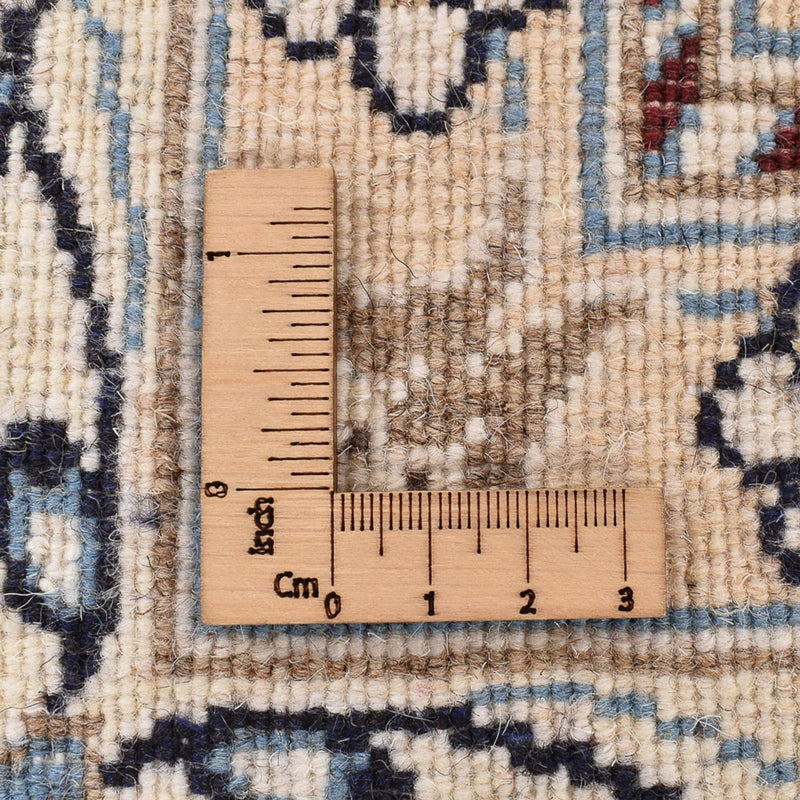Tapis persan - Nain - 199 x 145 cm - bleu foncé