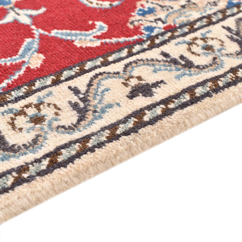 Tapis de couloir Tapis persan - Nain - 208 x 79 cm - rouge