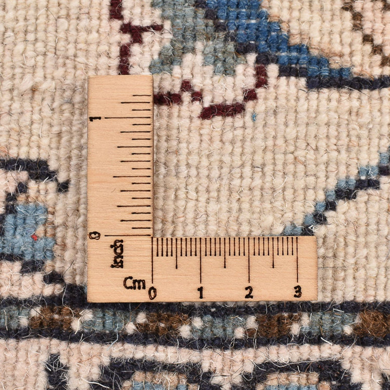 Tapis de couloir Tapis persan - Nain - 286 x 80 cm - beige