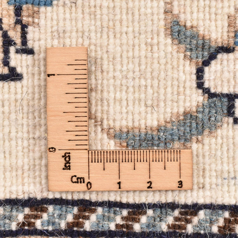 Tapis persan - Nain - 137 x 88 cm - beige clair