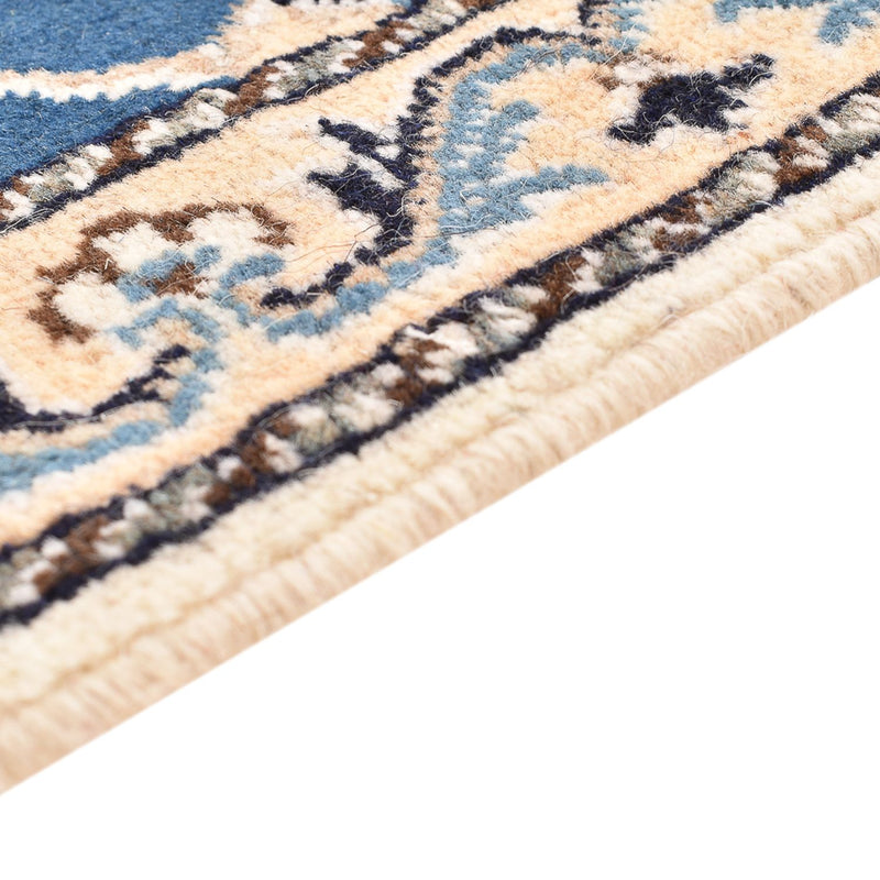 Tapis persan - Nain - 137 x 88 cm - bleu