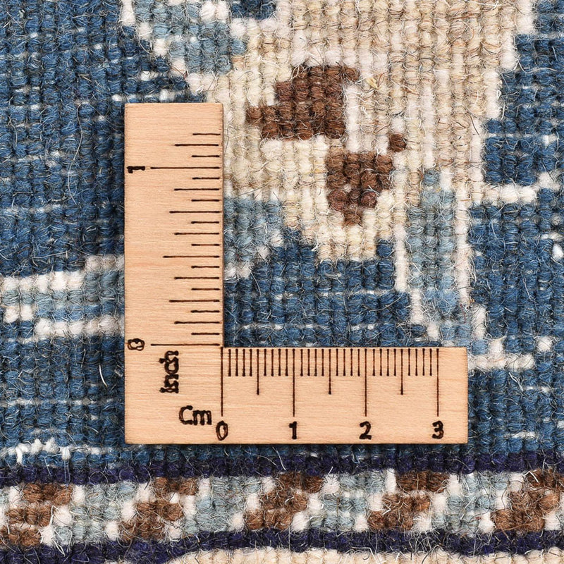 Tapis persan - Nain - 138 x 89 cm - bleu