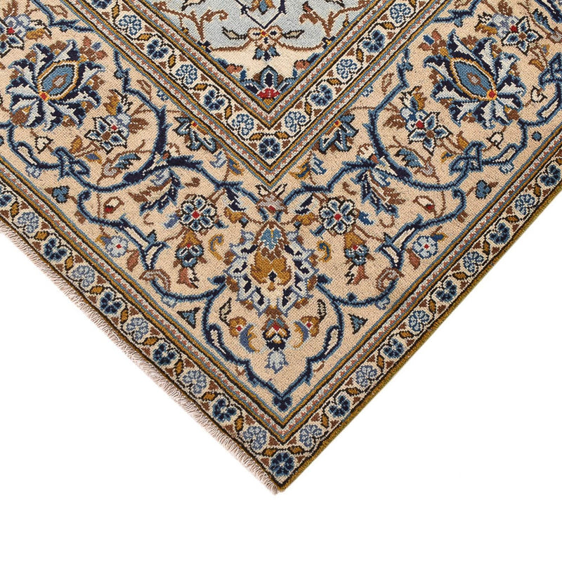 Tapis persan - Keshan - 287 x 192 cm - beige foncé