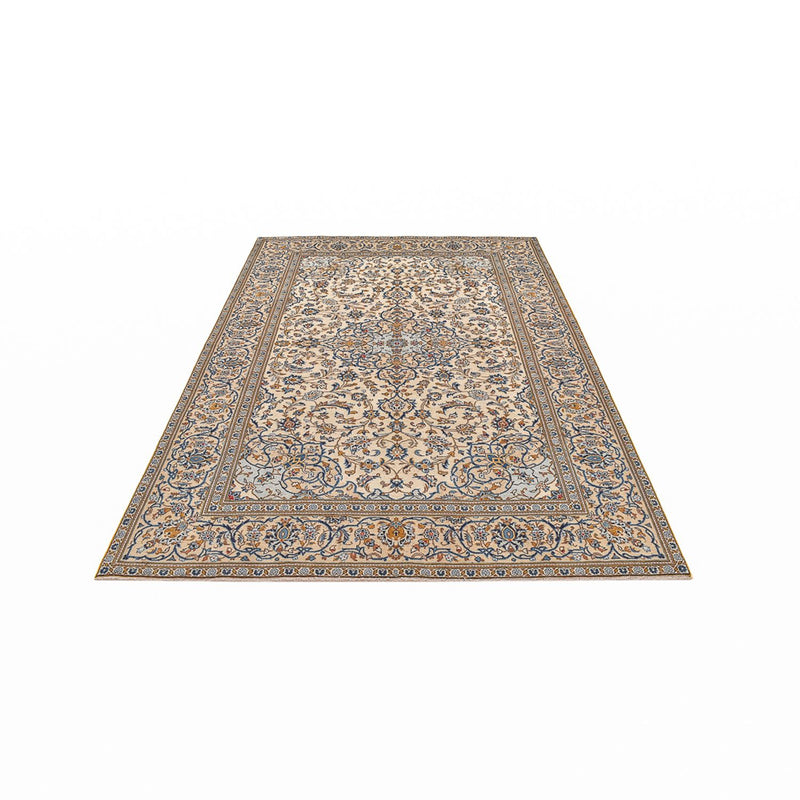 Tapis persan - Keshan - 287 x 192 cm - beige foncé