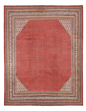 Tapis persan - Mir - 360 x 273 cm - rouge