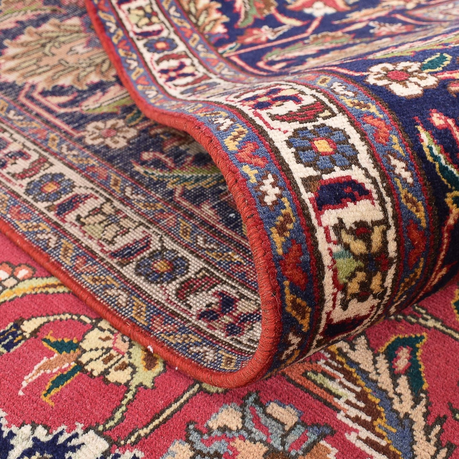 Tapis persan - Tabriz - 387 x 278 cm - rouge
