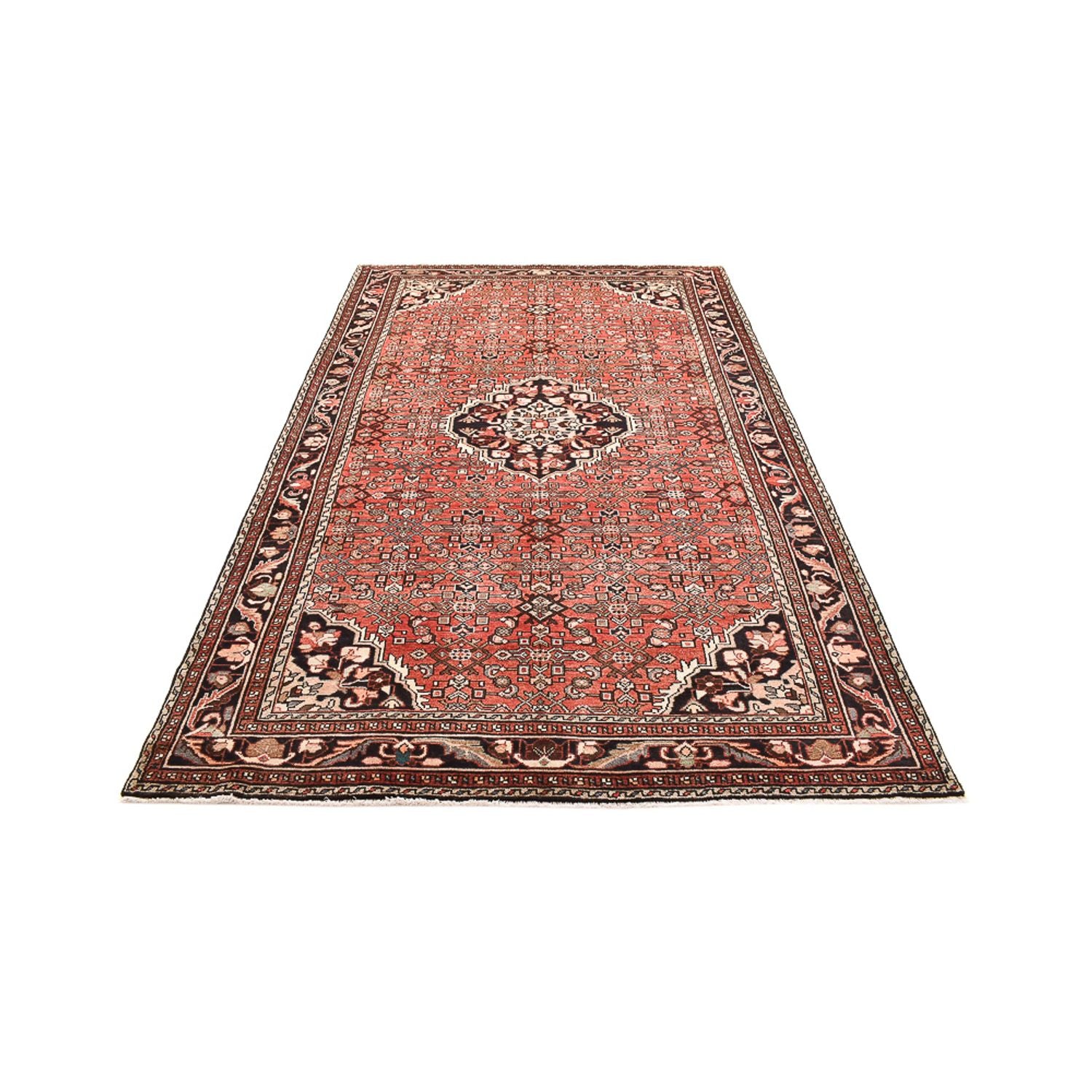 Tapis persan - Nomadic - 312 x 189 cm - rouge clair