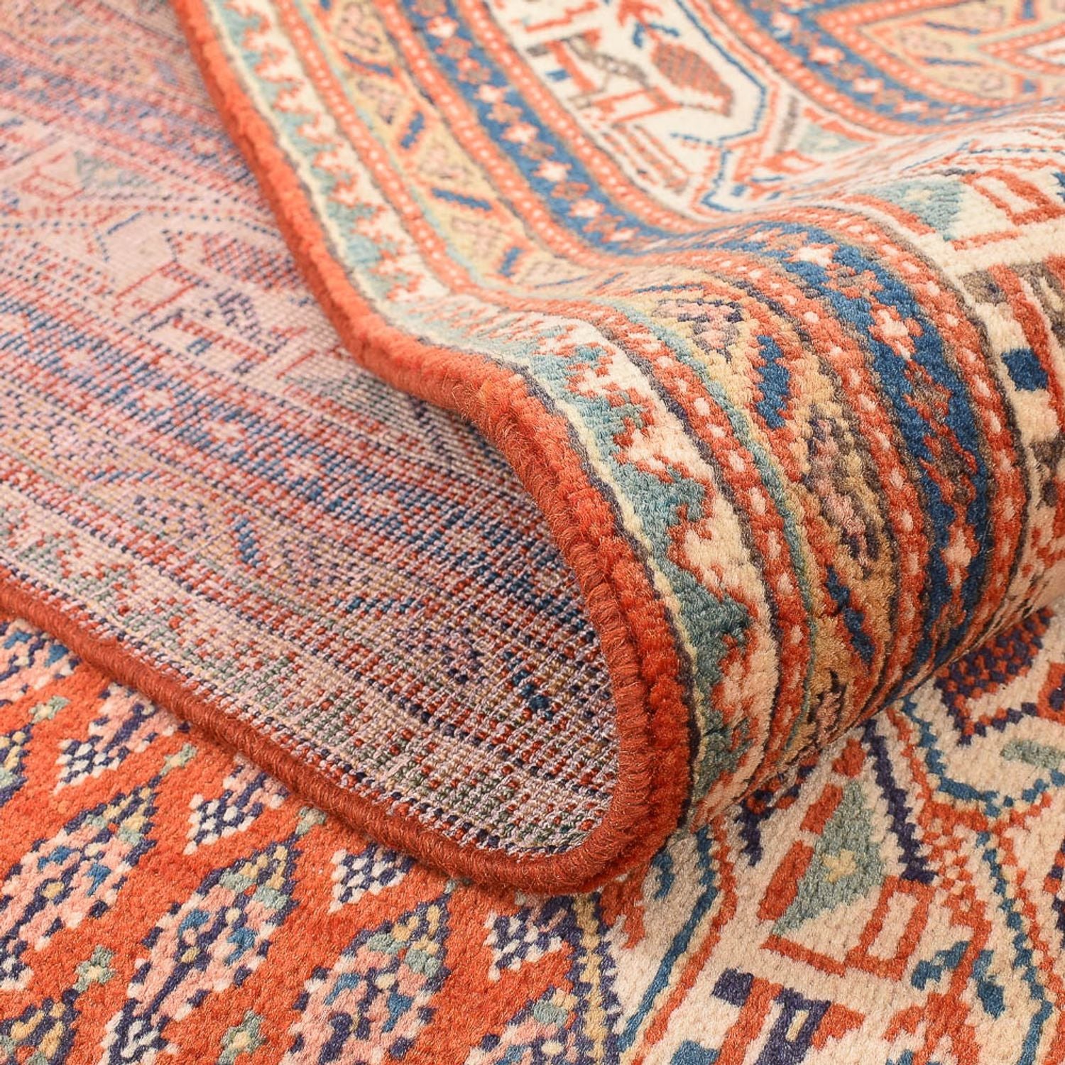 Tapis persan - Mir - 307 x 210 cm - rouge clair