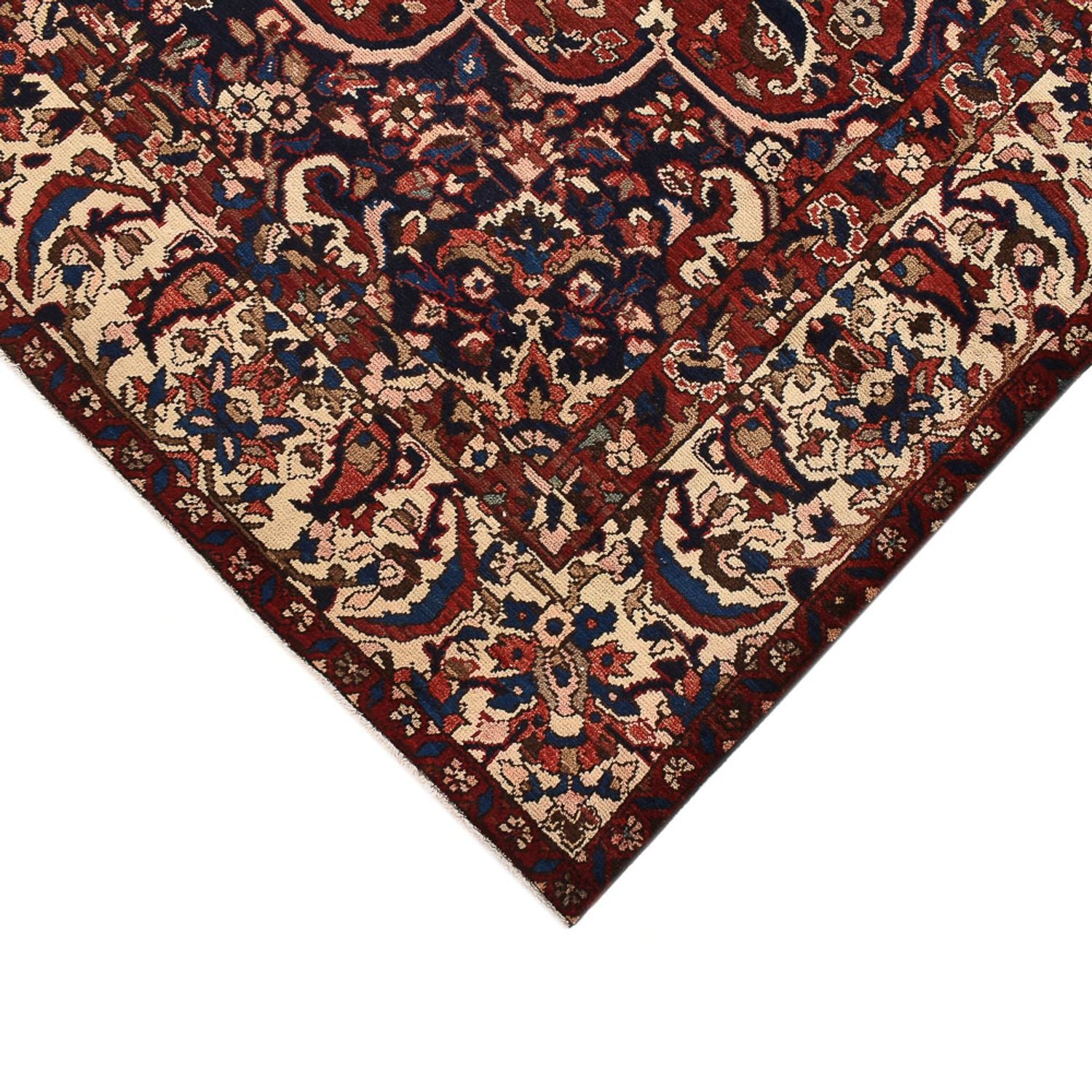 Tapis persan - Nomadic - 315 x 215 cm - rouge foncé