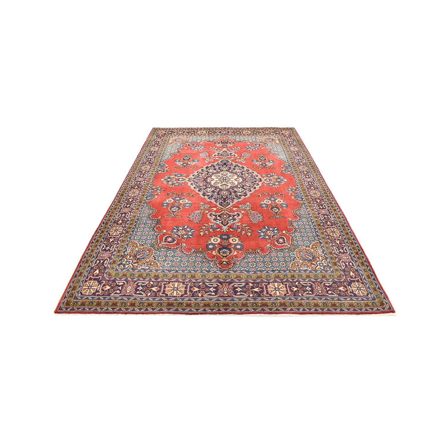Tapis persan - Royal - 322 x 220 cm - rouge
