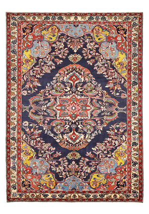 Tapis persan - Classique - 311 x 215 cm - bleu foncé