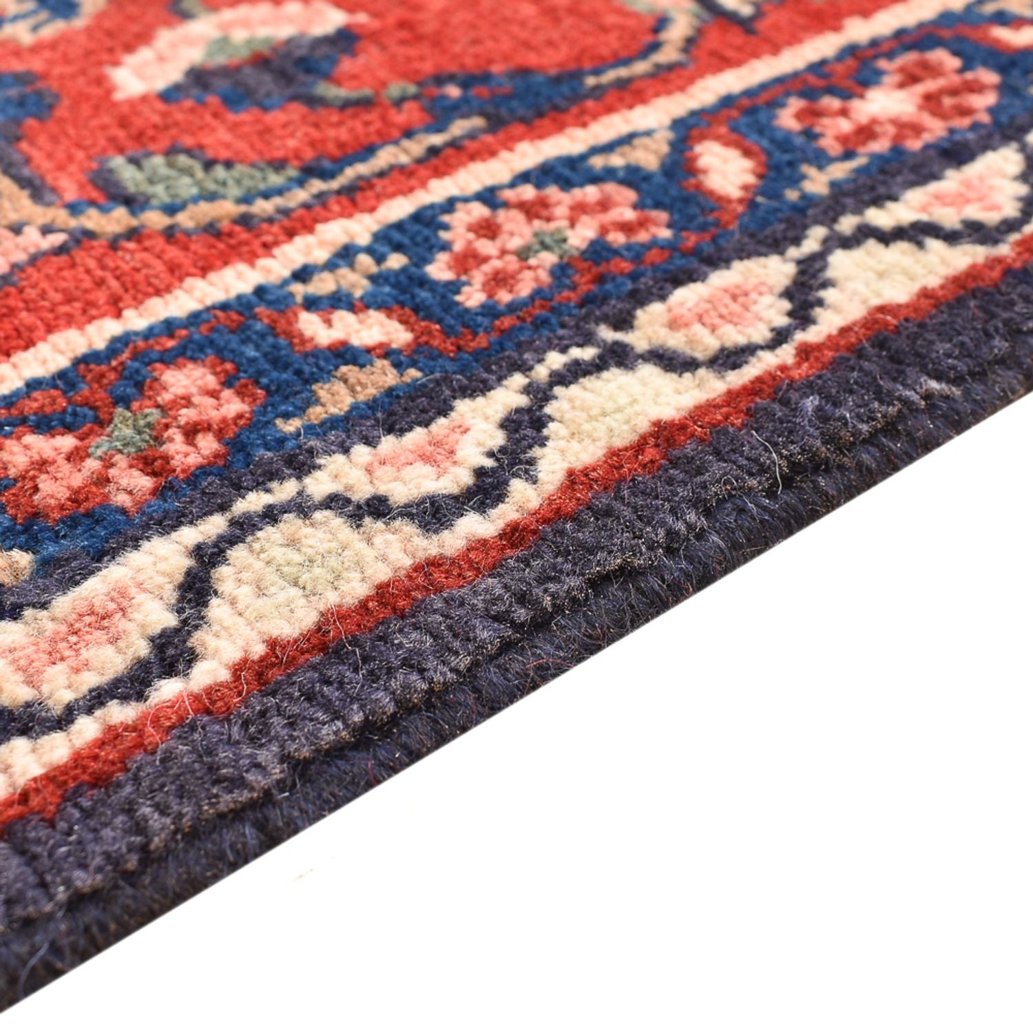 Tapis persan - Classique - 302 x 210 cm - bleu foncé