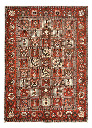 Tapis persan - Nomadic - 297 x 205 cm - rouge foncé