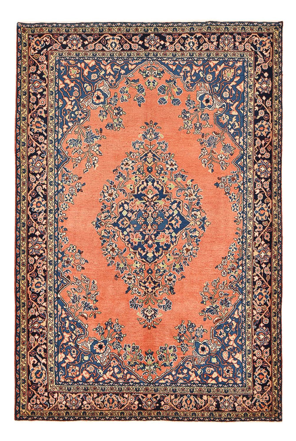 Tapis persan - Royal - 325 x 214 cm - rouge clair