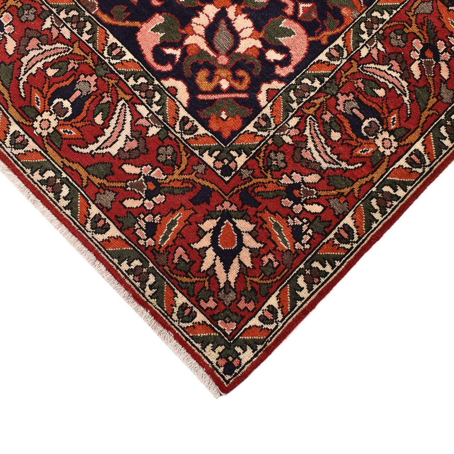 Tapis persan - Nomadic - 333 x 210 cm - rouge clair
