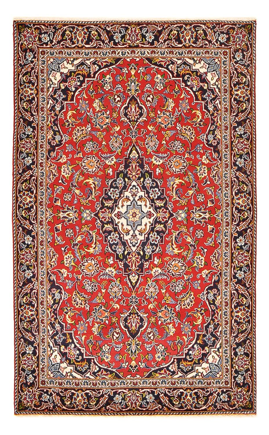 Tapis persan - Keshan - 193 x 117 cm - rouge