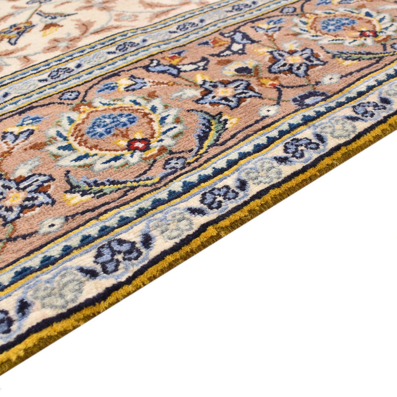 Tapis persan - Keshan - 223 x 138 cm - beige clair