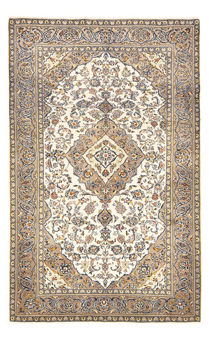 Tapis persan - Keshan - 230 x 145 cm - beige clair