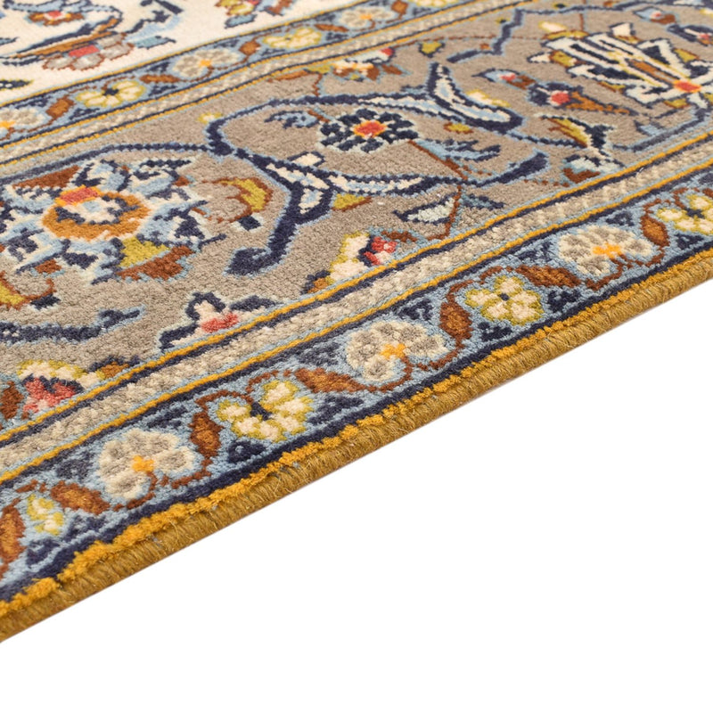 Tapis persan - Keshan - 230 x 145 cm - beige clair