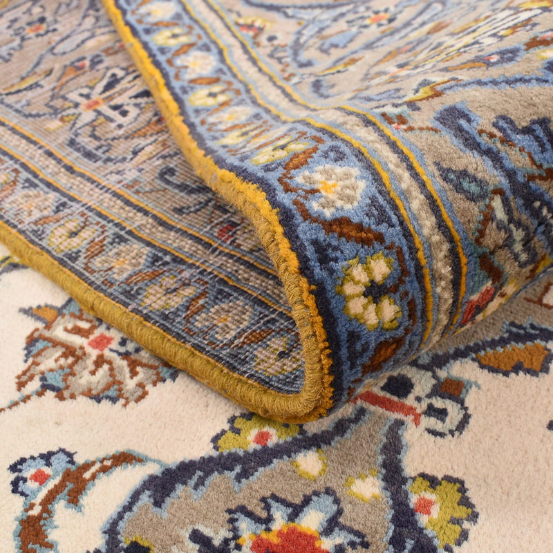 Tapis persan - Keshan - 230 x 145 cm - beige clair