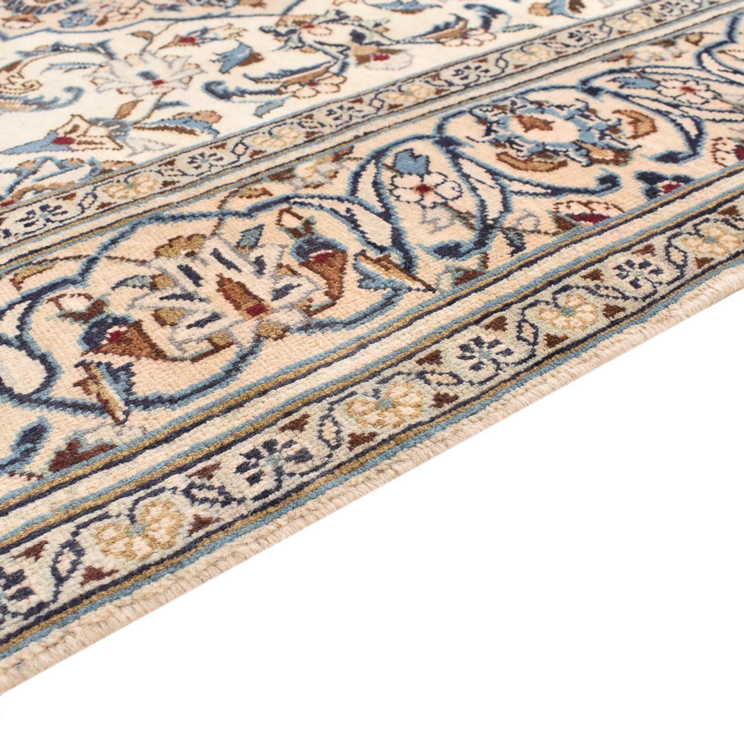 Tapis persan - Keshan - 251 x 143 cm - sable