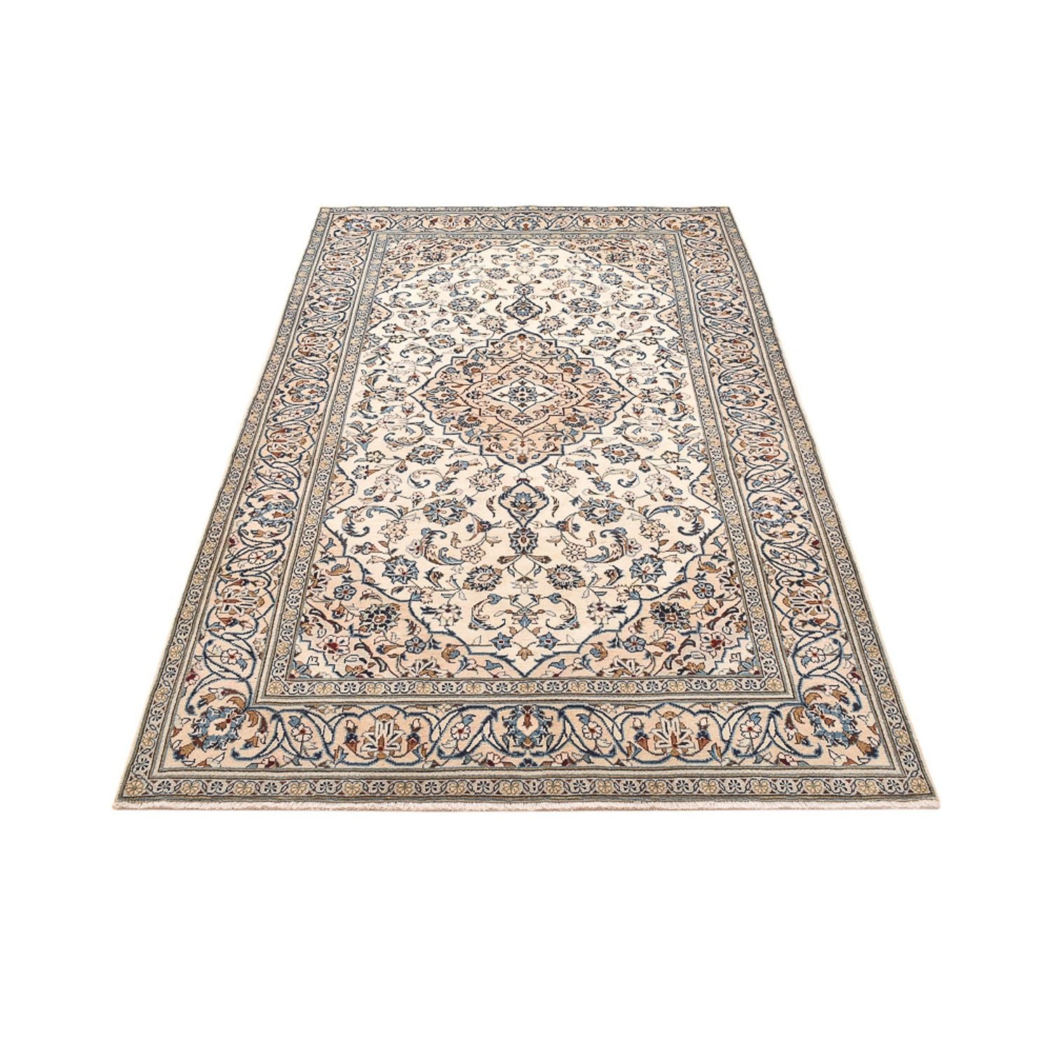 Tapis persan - Keshan - 251 x 143 cm - sable