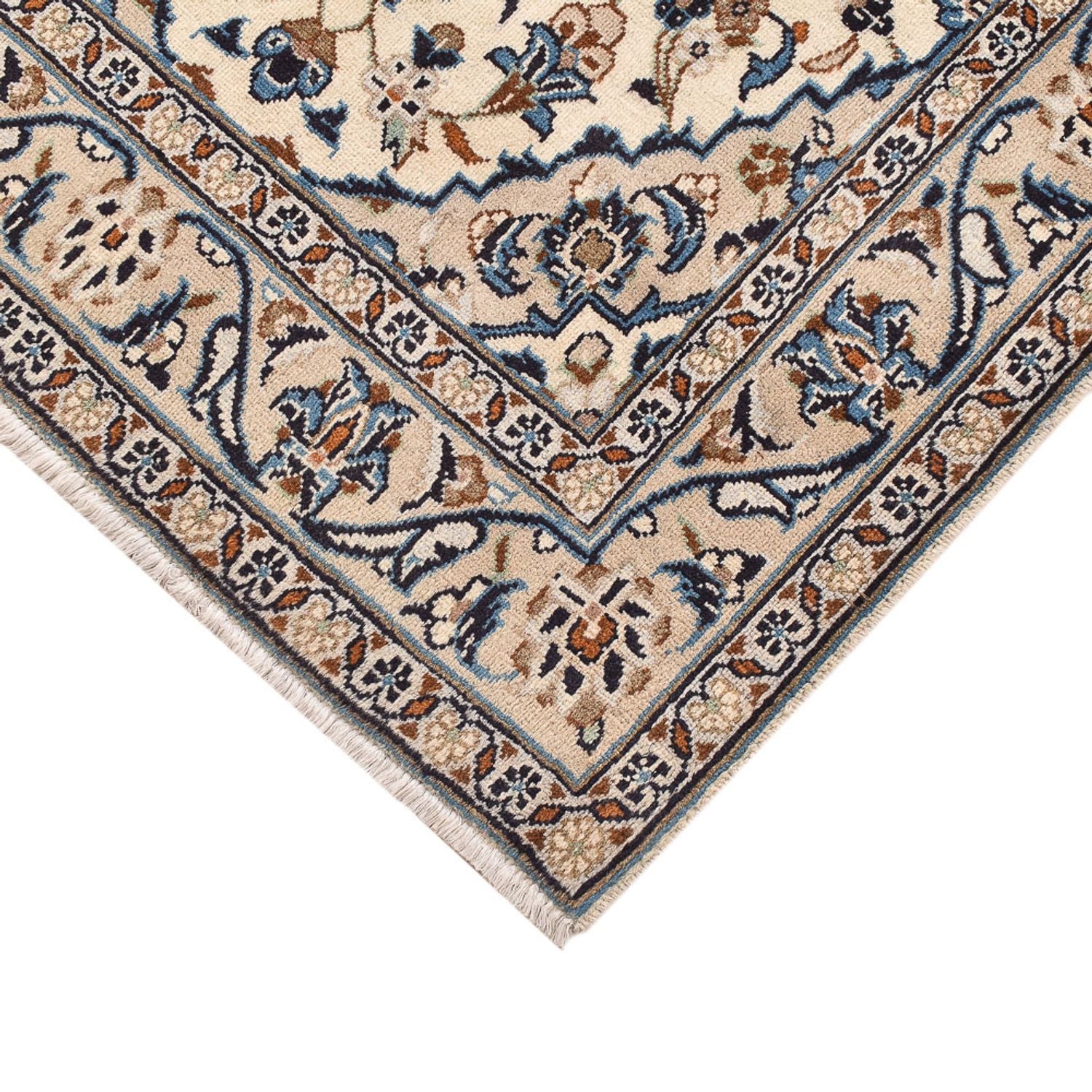 Tapis persan - Keshan - 154 x 96 cm - sable